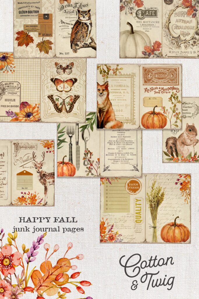 Free Junk Journal Printables