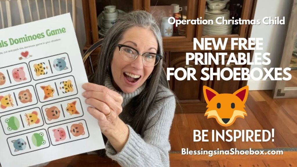 FREE New PRINTABLES For OCC Shoeboxes BLESSINGSINASHOEBOX COM 