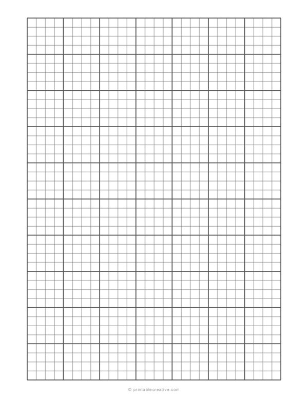 Free Printable 1 4 Inch Graph Paper