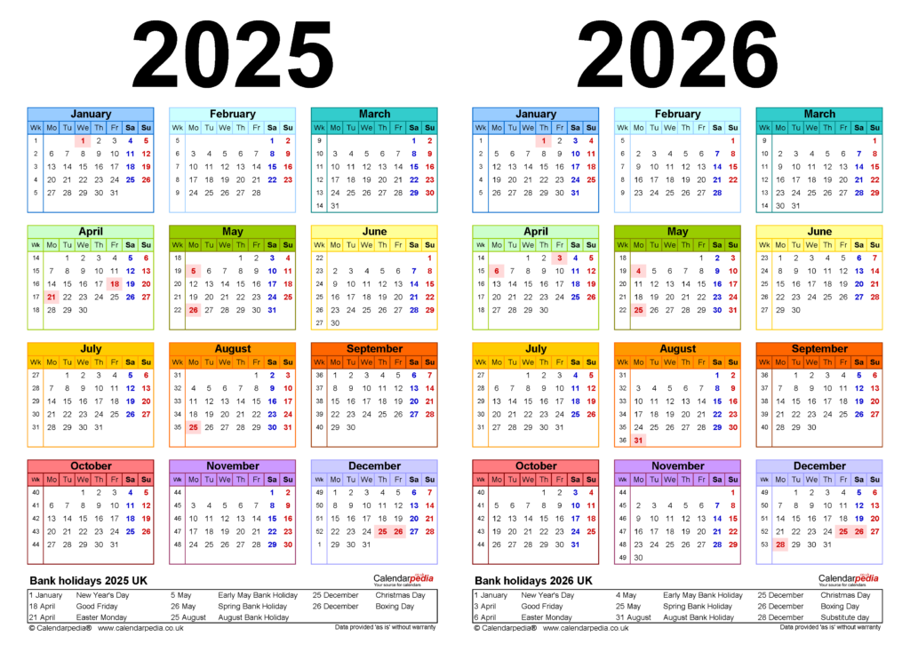 Free Printable 2025 And 2026 School Calendar Template Calendar 2024 2025