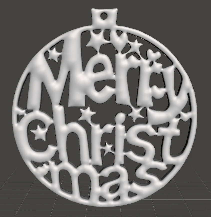 Free Printable 3D Christmas Ornaments