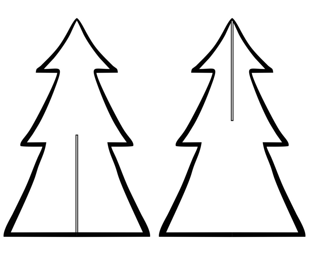 Free Printable 3d Christmas Tree Template