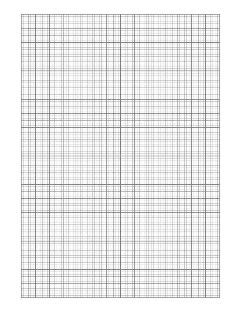 Free Printable 8 X 11 Graph Paper