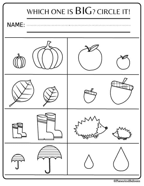 Free Printable Activities For 2 Year Olds