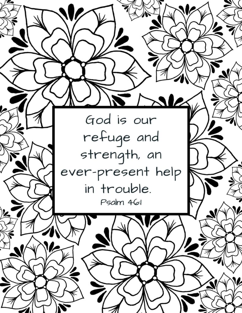 Free Printable Bible Verses Coloring Pages