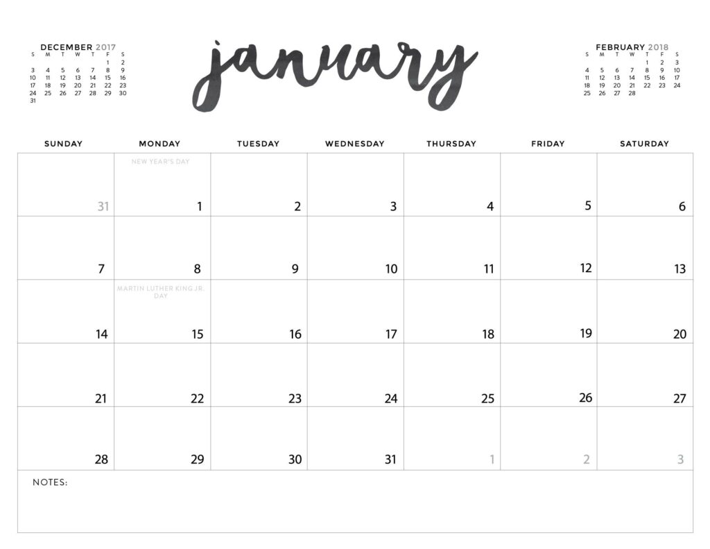 Free Printable Calendars No Download