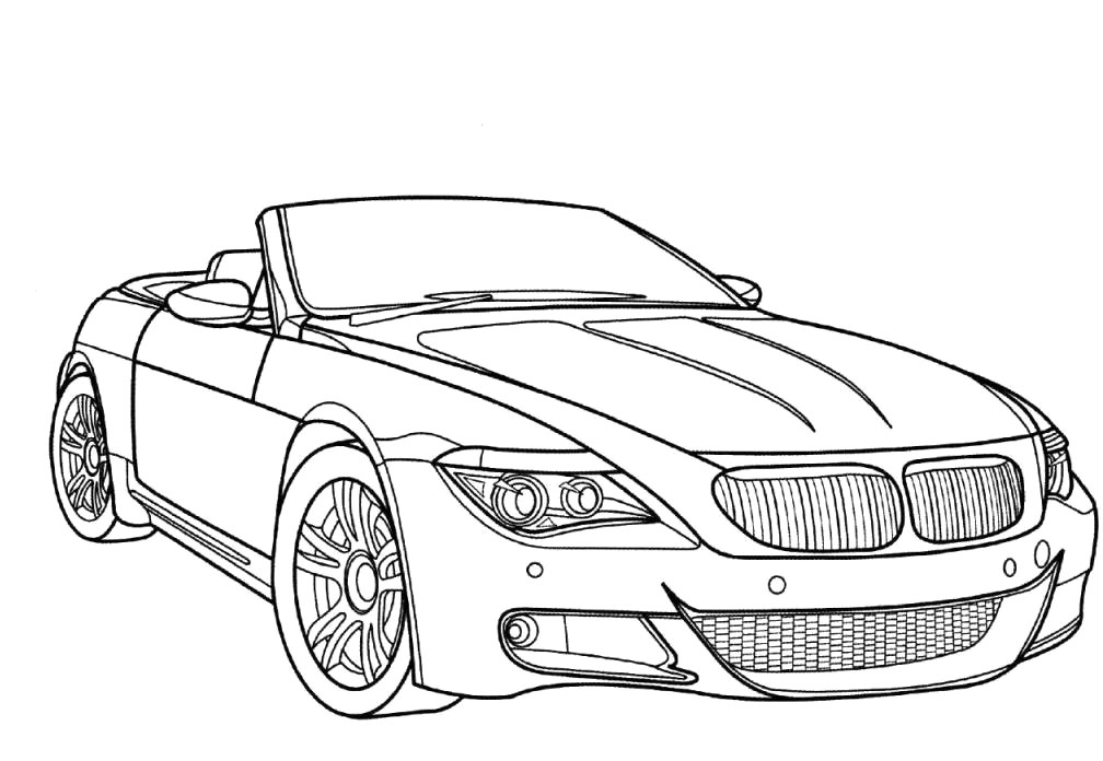 Free Printable Car Coloring Pages Woodard