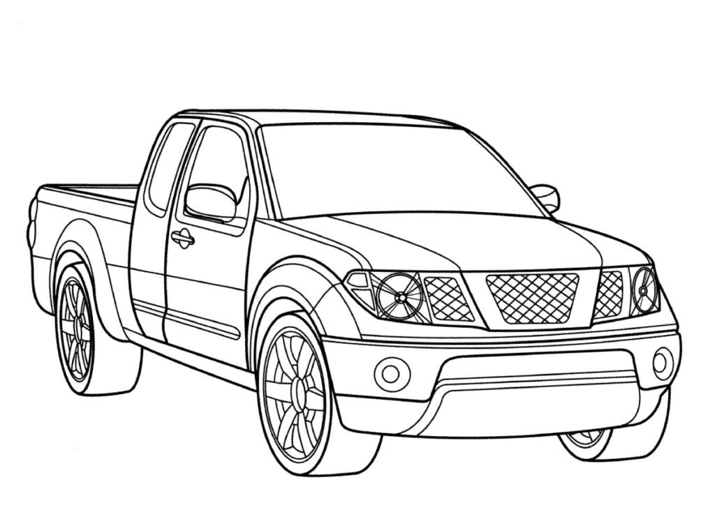 Free Printable Cars Coloring Page Car Coloring Pages For Kids