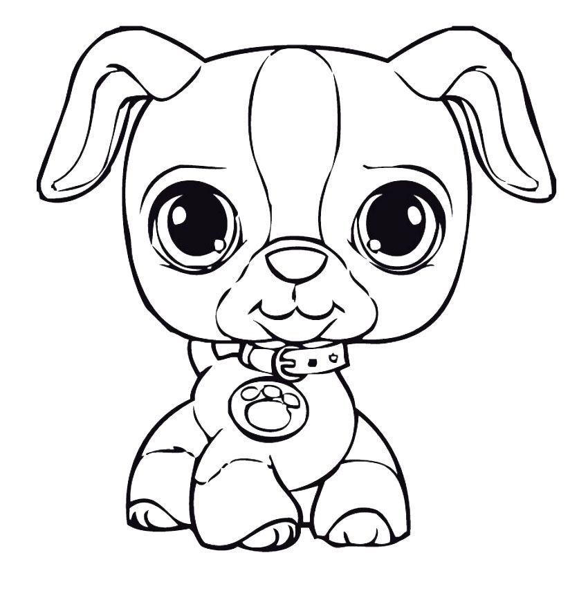 Free Printable Coloring Pages Of Dogs