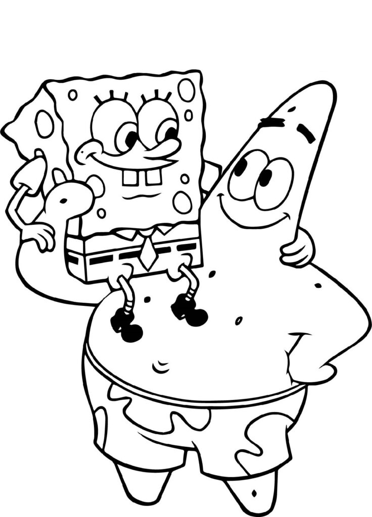 Free Printable Coloring Pages Spongebob