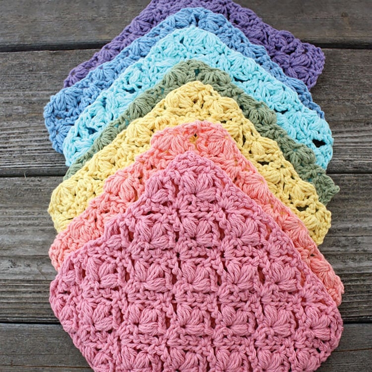 Free Printable Crochet Dishcloth Patterns