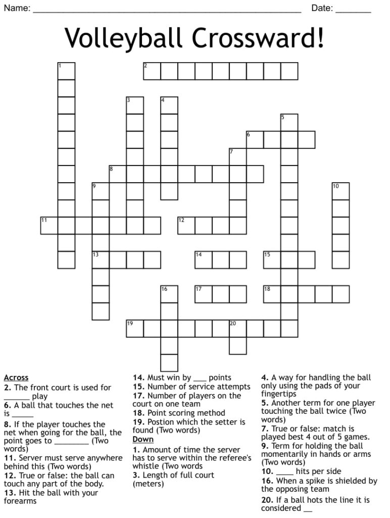 Free Printable Crossword Puzzles Net Printable JD