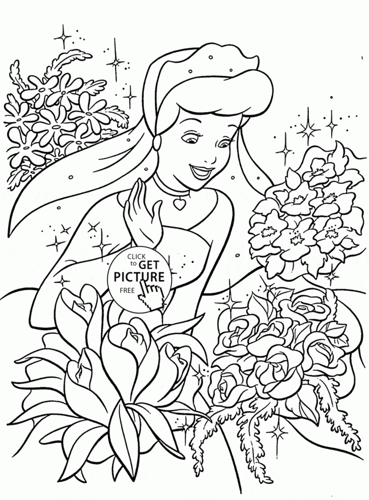 Free Printable Disney Princesses Coloring Pages
