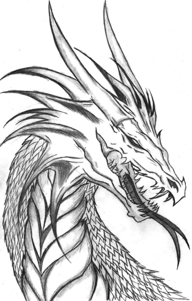 Free Printable Dragon Coloring Pages For Kids