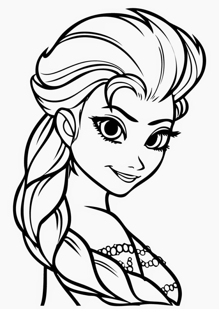 Free Printable Elsa Coloring Pages For Kids Best Coloring Pages For Kids