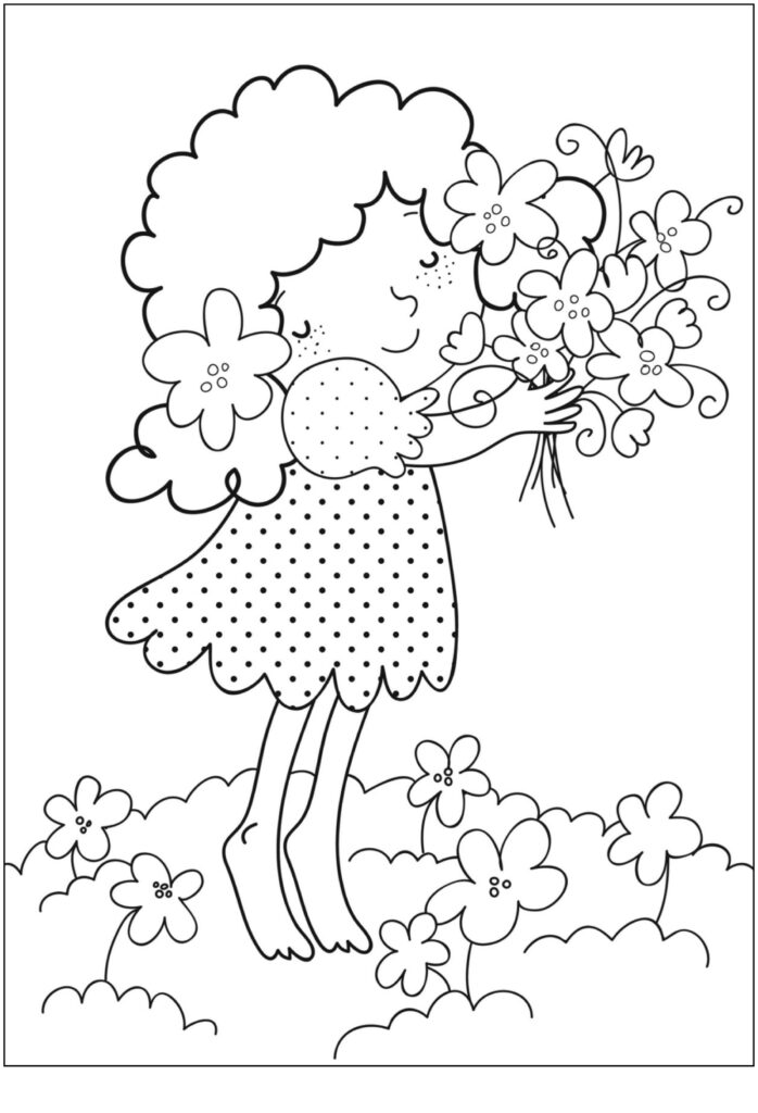 Free Printable Flower Coloring Pages For Kids Best Coloring Pages For 