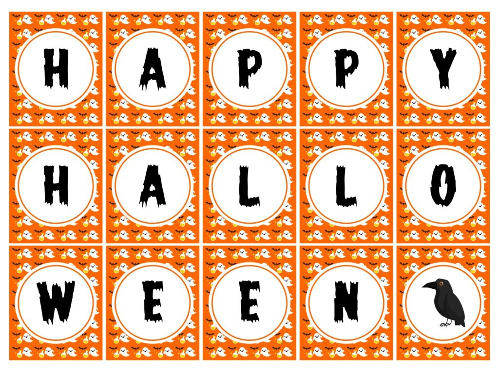 Free Printable Halloween Decorations For Kids