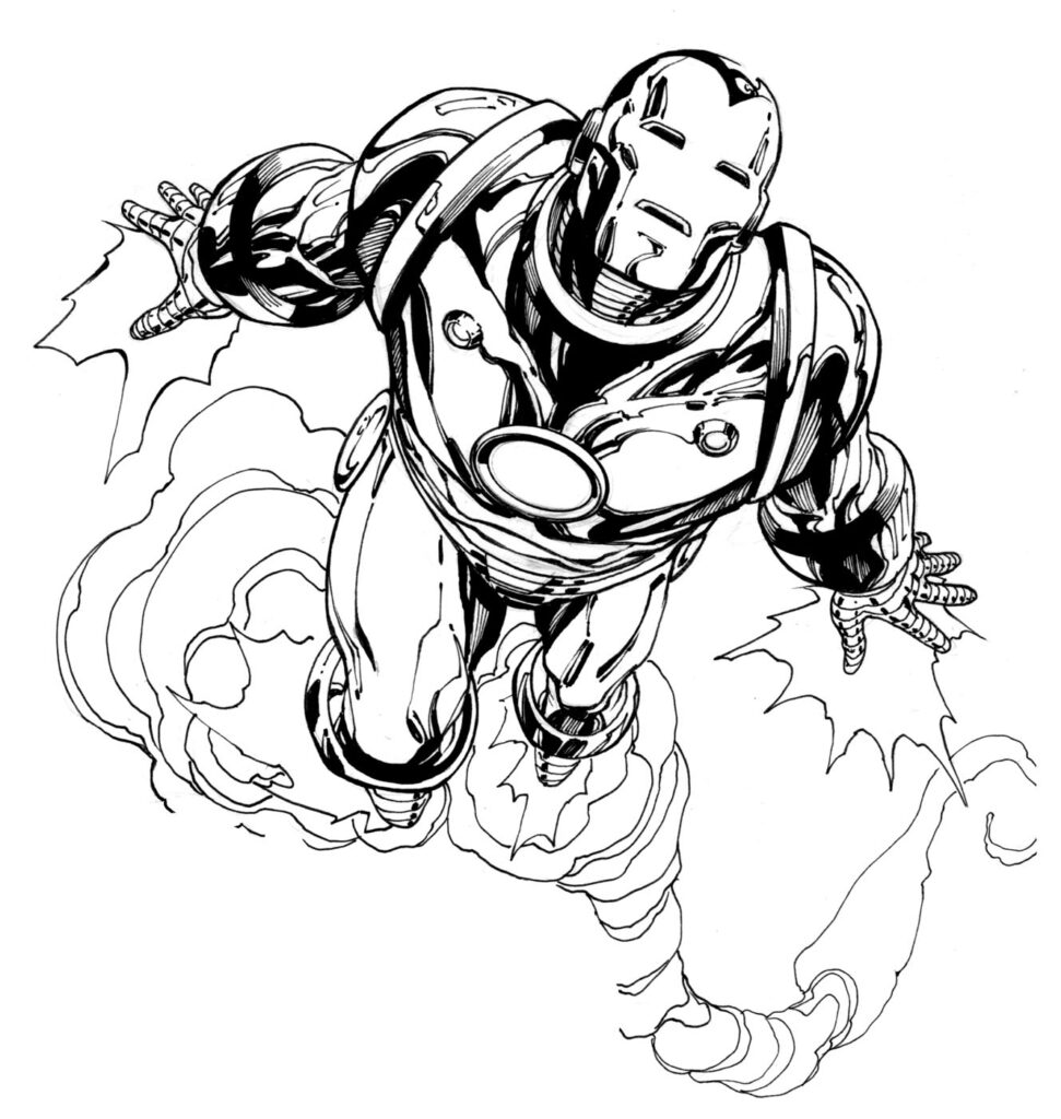 Free Printable Iron Man Coloring Pages For Kids Best Coloring Pages