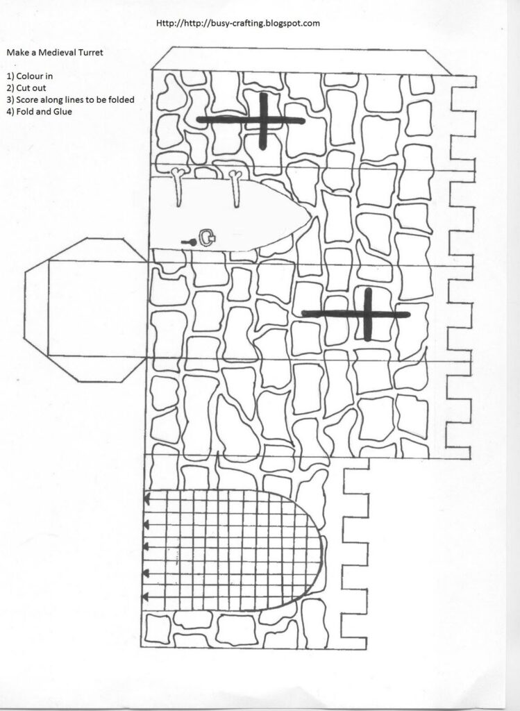 Free Printable Of A Castle