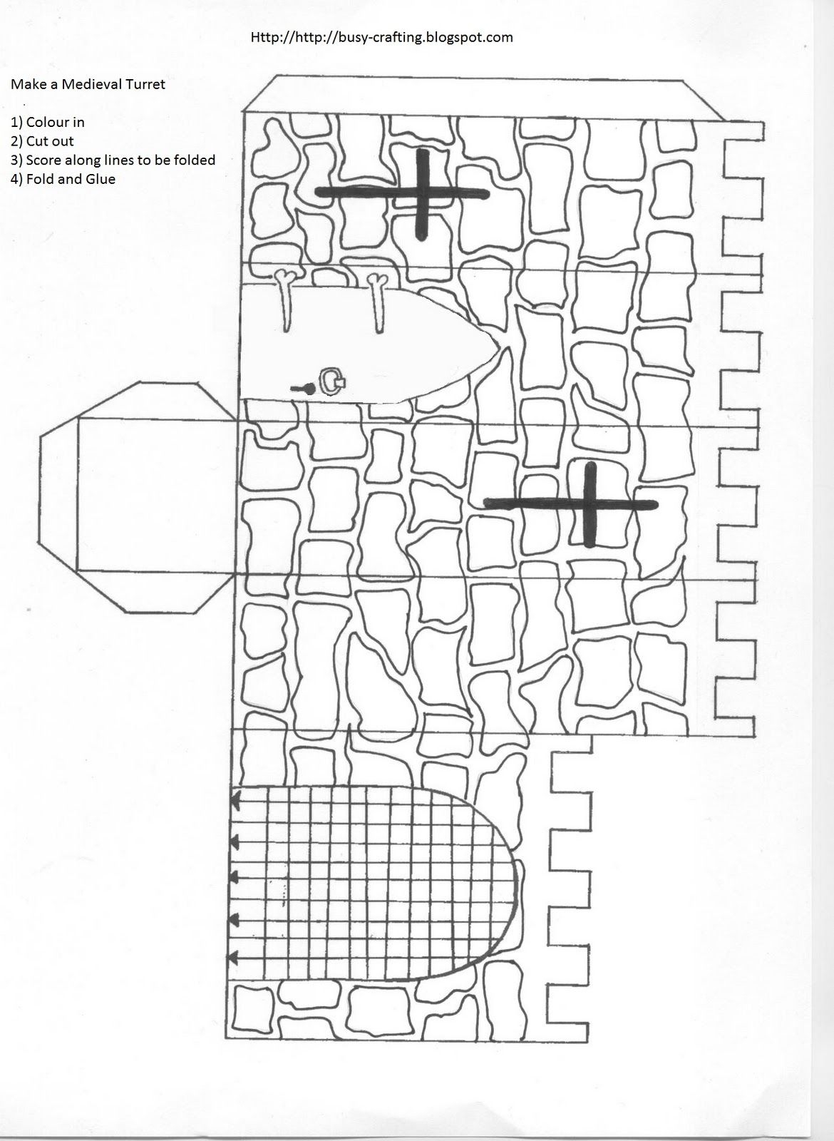 Free Printable Of A Castle