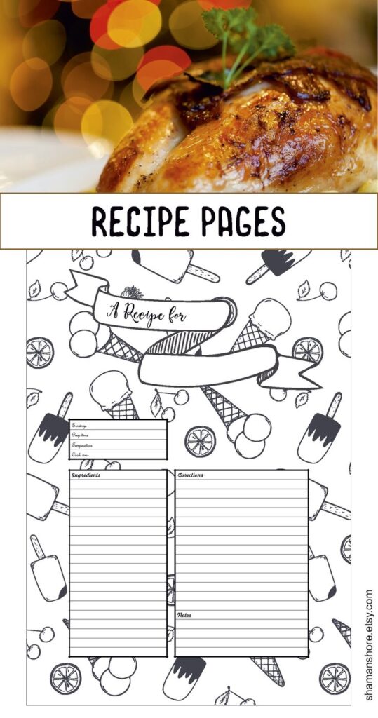 Free Printable Recipes With This Template You Can Write The Recipe 