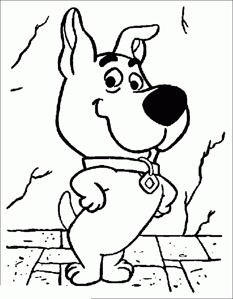 Free Printable Scooby Doo Coloring Pages For Kids