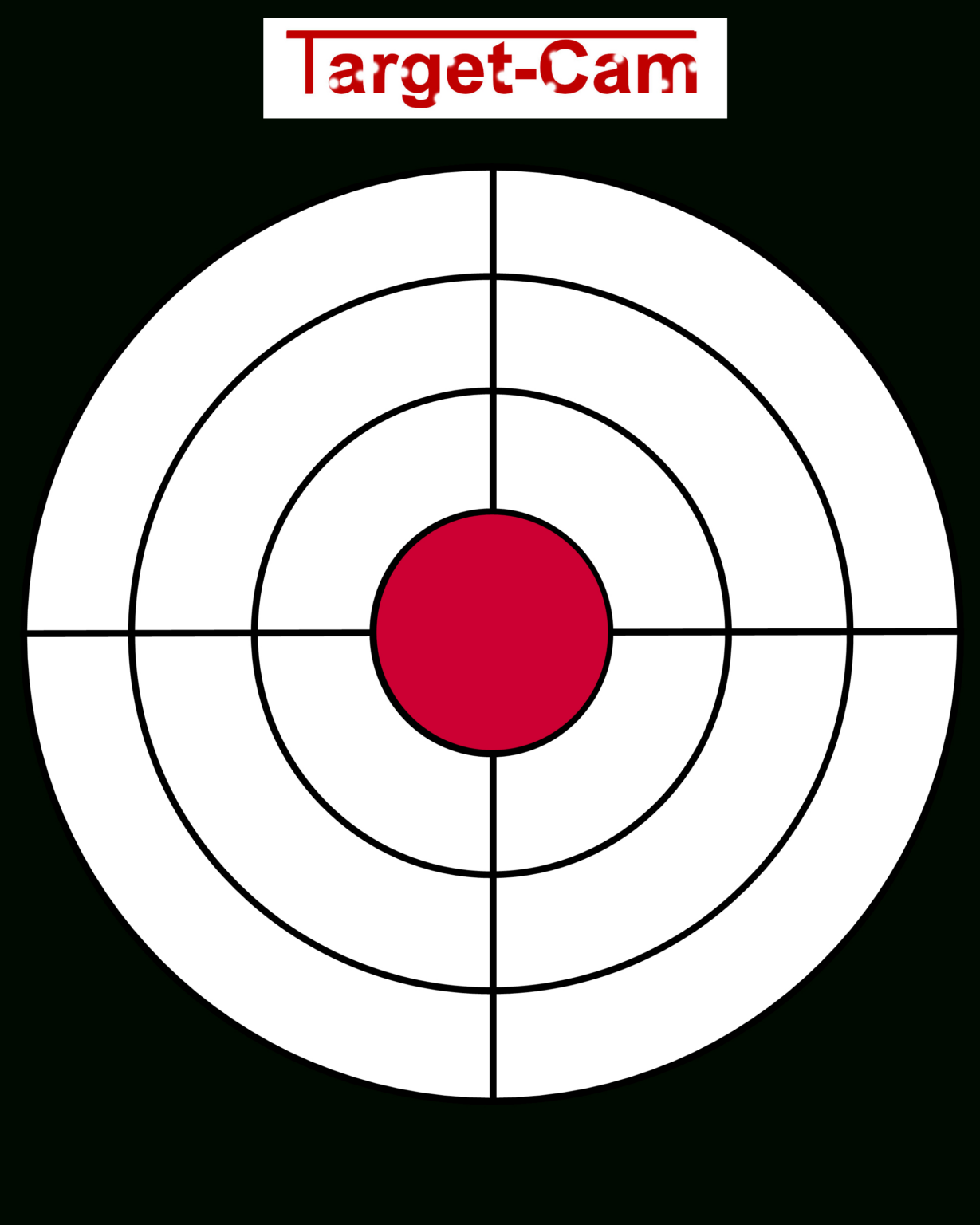 Basic Printable Paper Target Printable Targets For Shooting - Printable We Love Printables
