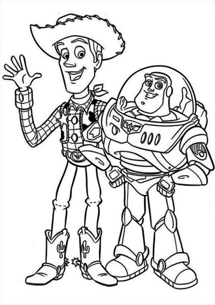 Free Printable Toy Story Coloring Pages