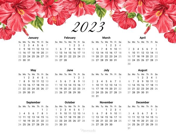 Free Yearly Calendar Printables For 2024 2025 2026 And Beyond 