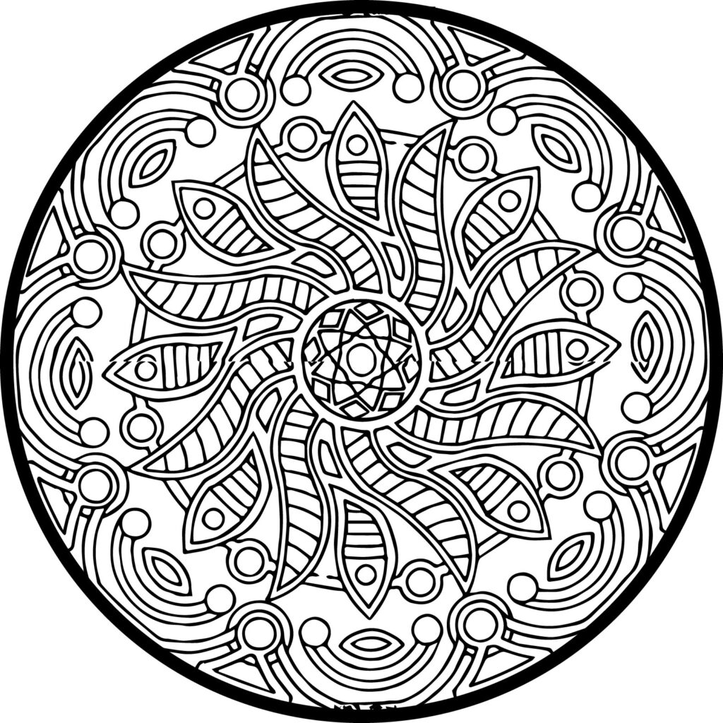 Full Size Coloring Pages For Adults At GetColorings Free 