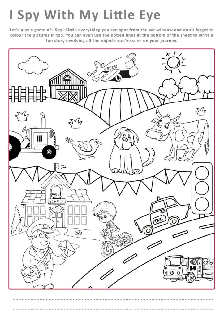 Fun Activities For Kids Free Printables