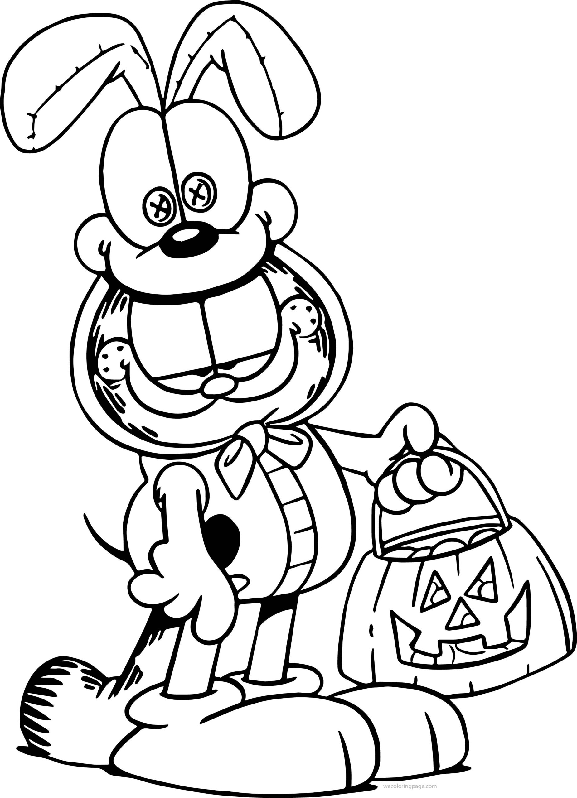 Garfield Printable Coloring Pages