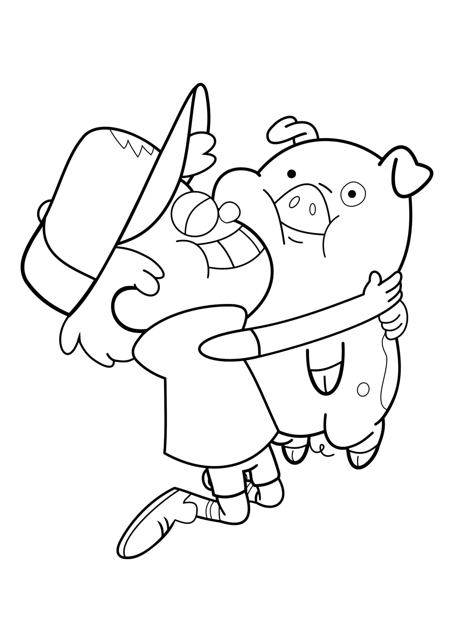 Gravity Falls Coloring Pages Best Coloring Pages For Kids