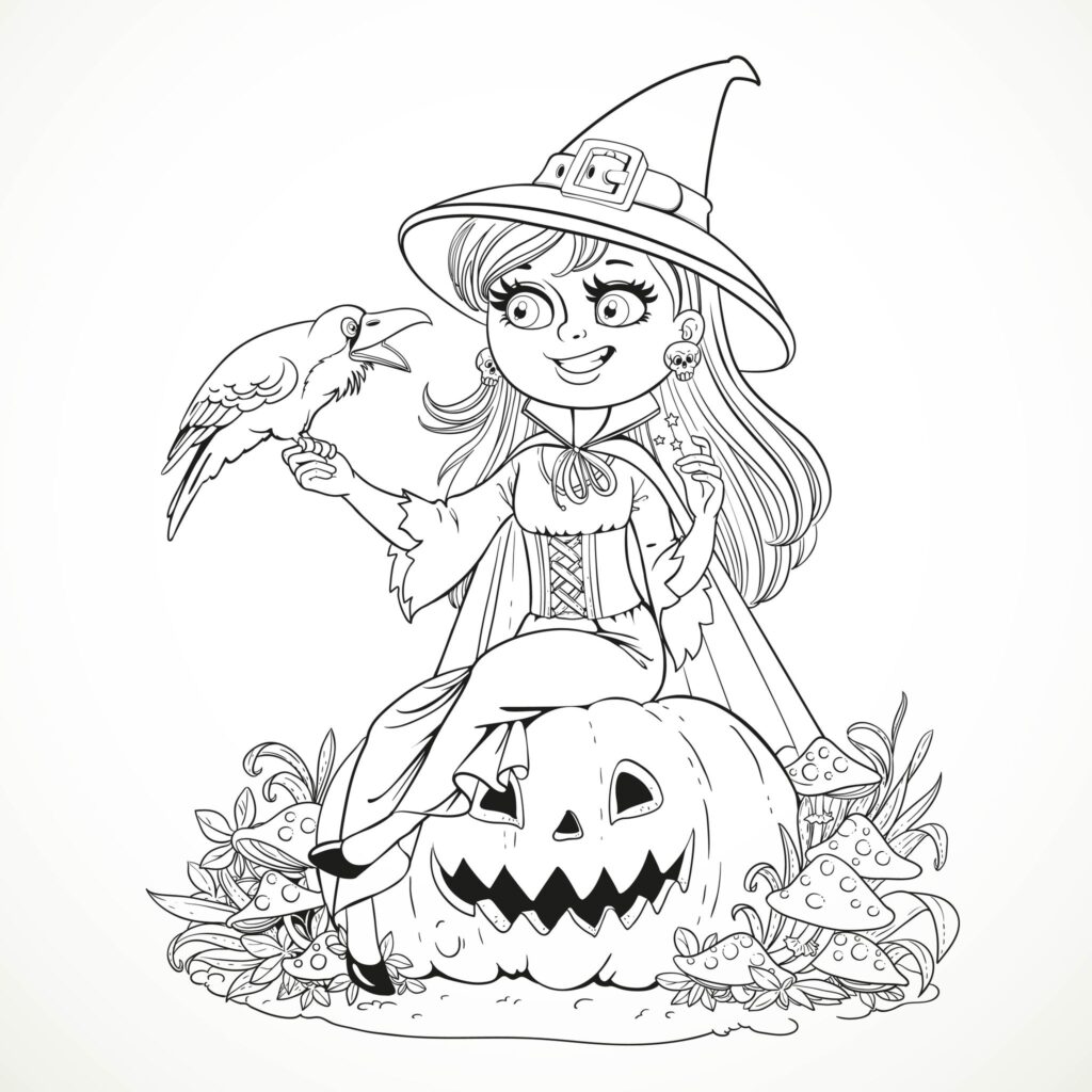 Halloween Free Printable Coloring Pages For Kids