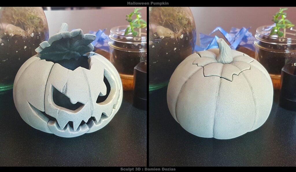 Halloween Pumpkin Free 3D Model 3D Printable CGTrader