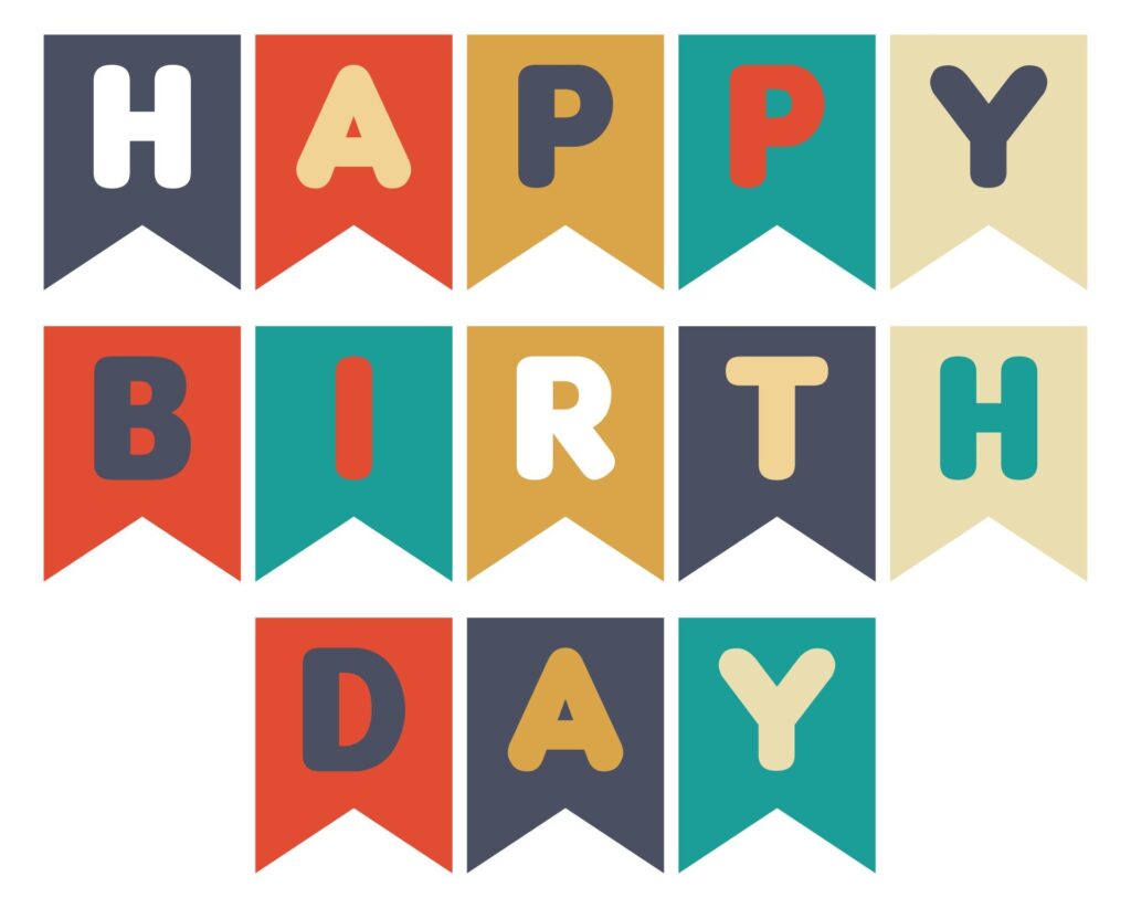 Happy Birthday Banners Signs 10 Free PDF Printables Printablee