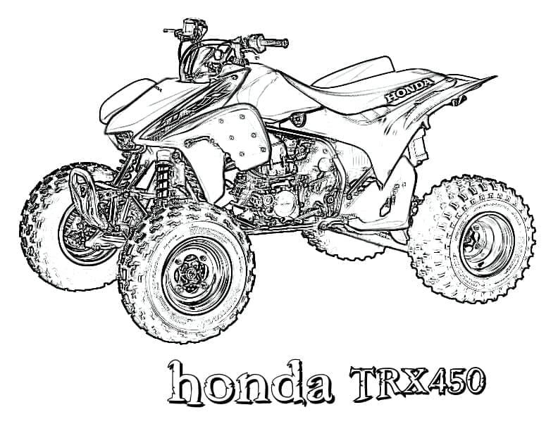 Honda Coloring Pages For Kids
