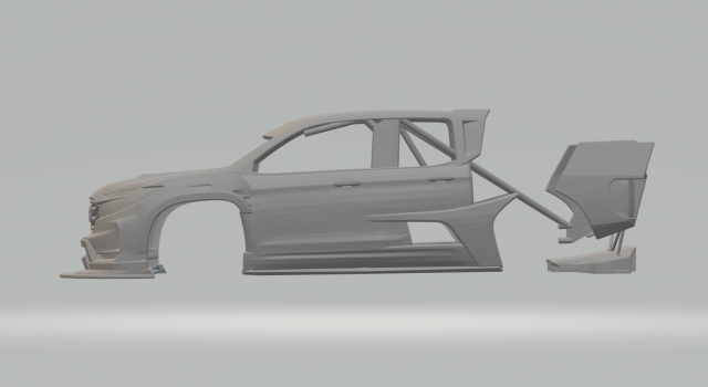 Honda Ridgeline 3D Print Model In Vehicle 3DExport
