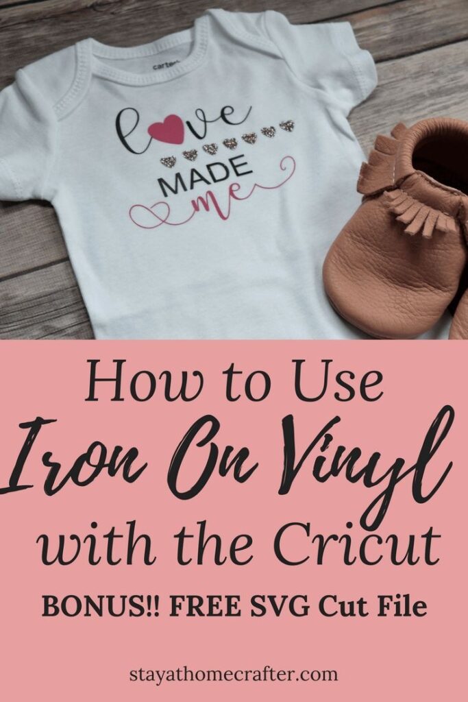 How To Use Iron On Vinyl With The Cricut Iron On Vinyl Cricut Iron 