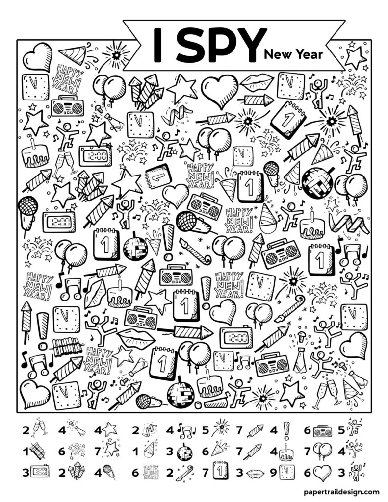 I Spy Worksheets Free Printables