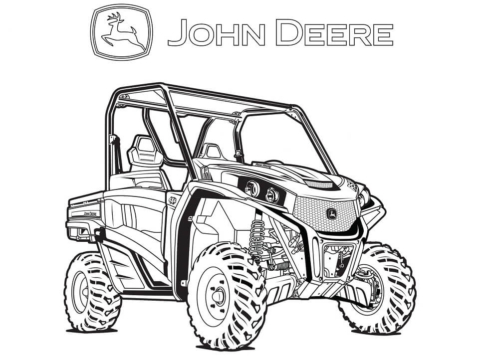 John Deere 4 Coloring Page Free Printable Coloring Pages For Kids