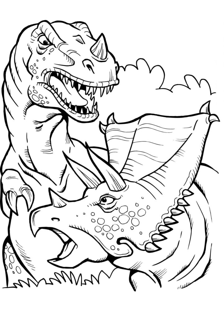 Jurassic Park Printable Coloring Pages