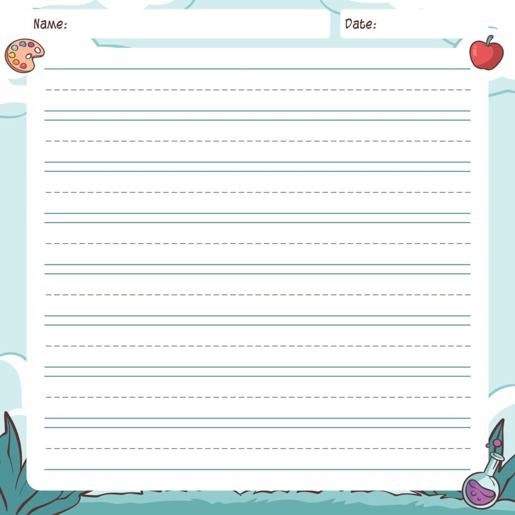 Kindergarten Paper 10 Free PDF Printables Printablee