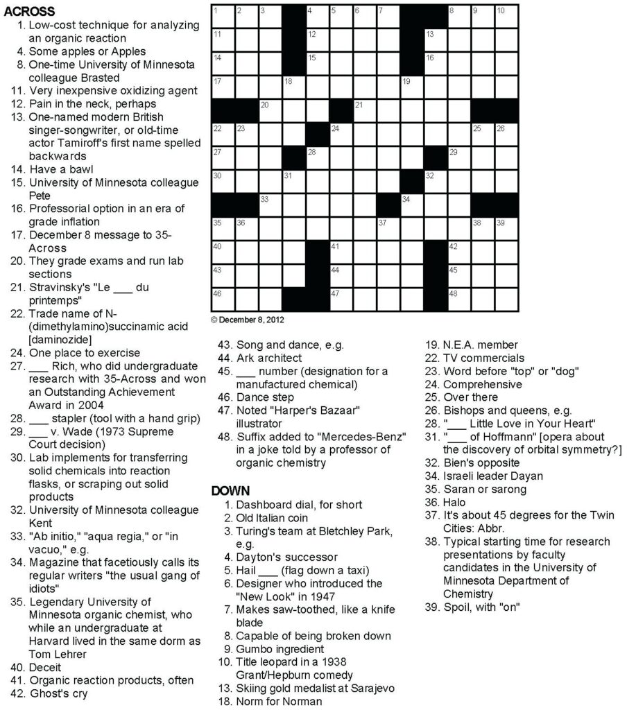 La Times Printable Crossword Puzzles