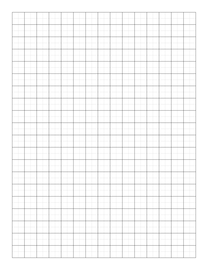 Large Printable Grid Paper