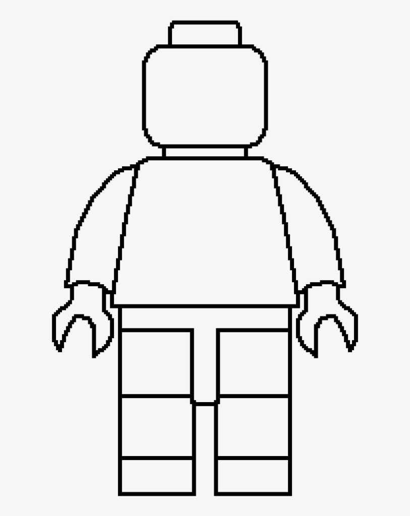 Lego Man Template