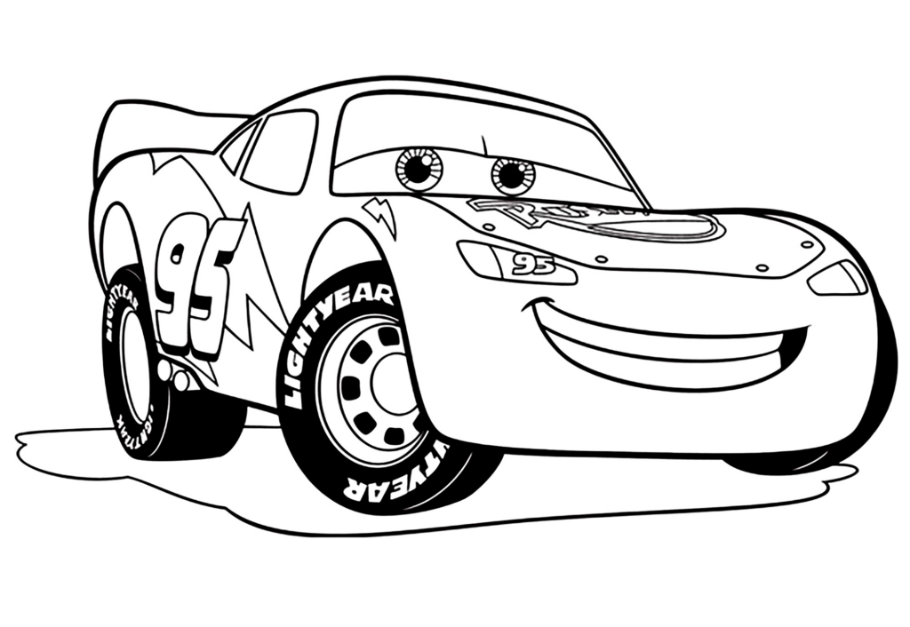 Lightning Mcqueen Coloring Pages Printable
