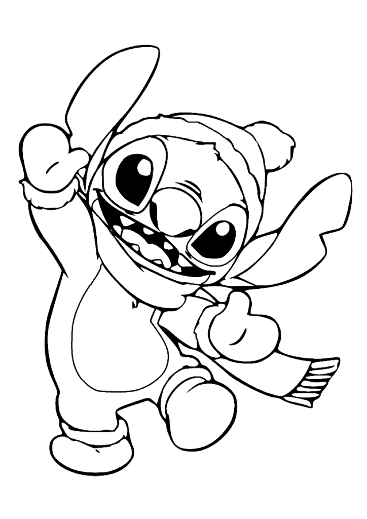 Lilo And Stitch Coloring Page For Children Lilo And Stitch Coloring 