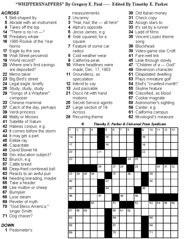 Medium Hard Crossword Puzzles Printable