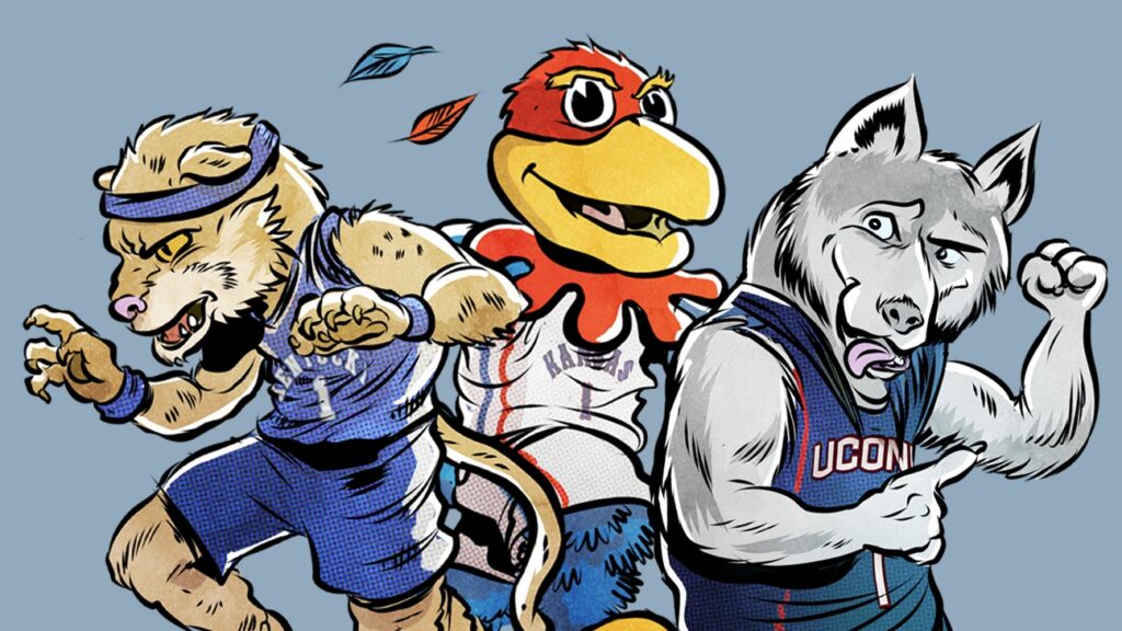 NCAA Men s Basketball Tournament Bracket Mascots